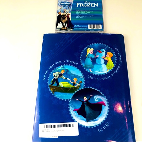 Frozen activity Look/Find book, story book, and CD - Picture 2 of 10